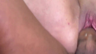 Pierced Belly Mature Gets Ass Fucked in Driving Bus