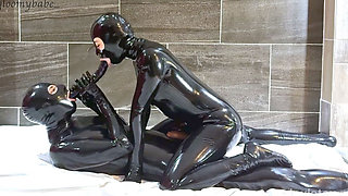 Double Dildo Fun, Full - Alex Latex