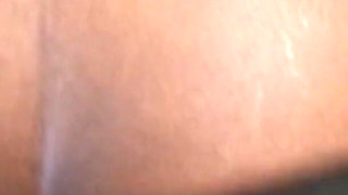 *Throwback* Ebony milf catches a big load in her mouth