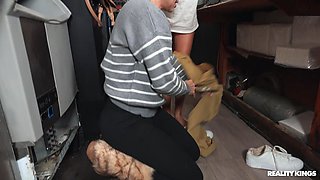 Raunchy bimbos lesbian mind-blowing X-rated movie