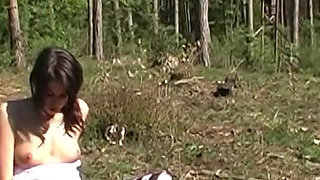 Olds fuck dolls - Old grumpy man Pavel Terrier fucks teen cutie Ander Ways in a forest