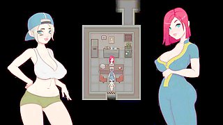 Anime scene with a dildo on the wall, fully uncensored