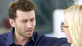 first anal for blonde babe samantha rone