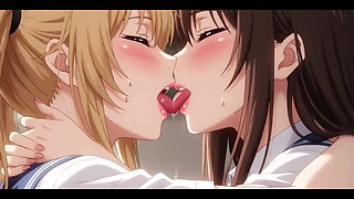 Naughty College Lesbians: Plaid Skirts, Tit Play & Classroom Pussy Licking Ai Generated