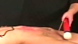 Bound Brunette MILF Endures Hot Wax Tease