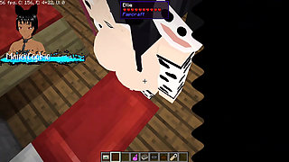 Minecraft Jenny Mod Fapcraft - Ellie, a Goth dommy mommy with a cow bikini and tasty milkers