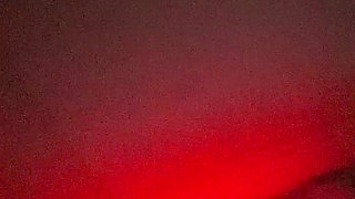 Getting in the room, uncensored because it's dark