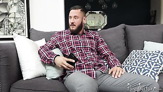 Big-boobed chick Anissa Kate is enjoying intensive anal penetration