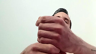 Handjob with cumshot