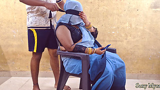 Part 1 - Indian hot Mami suprise blowjob