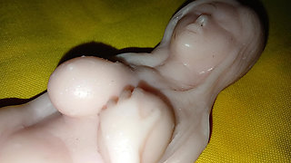 Realistic Silicone Sex Toy POV in 4K - Solo Doll Experience