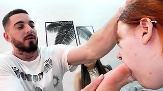 LICKING GIRLS FEET - Alisa And Kevin - You Are Just A Plump