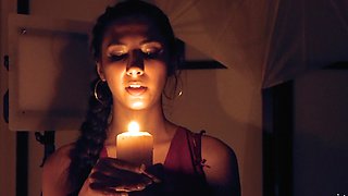 Gianna Dior's Sultry Brunette Passion in a Lesbian Encounter