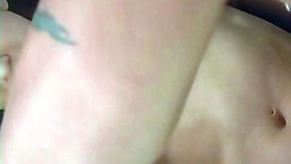 Amateur blonde teen blowjob and fucking in the bathroom