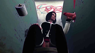 Surprise gloryhole
