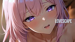 Pink Hair Anime Cutie Takes It From Behind (AI)