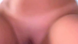 Blonde tight pussy babe solo toy fun in glamour masturbation