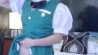 Cosplay Angel. Nurse Style Cosplayer Brings a Playful and Lively Solo Performance in a Fun Character Moment - Part1