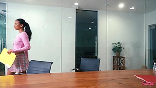 Ameena Green's Professional Ease Sparks Office Passion