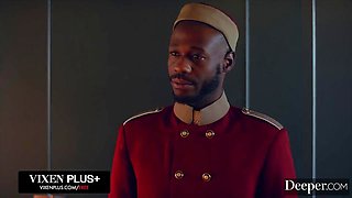 Deeper. Bride Jazmin Gets Extra Special Hotel Service