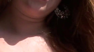 Big Natural Tits Exposed on a Local College Campus