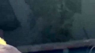 3 MILFs - 1 BBC. Spontaneous Blowjob in the Pool