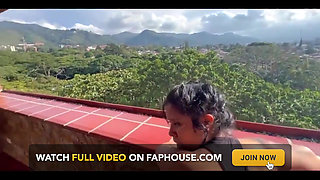 I Fuck My Wife's Stepdaughter at Home While She's Not Home, I Cum in Her Mouth. Homemade Mexican