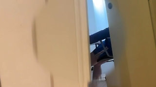 Caught My Straight Flatmate Jerking off to Porn