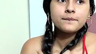 Young Latina with Big Tits Wants to Jerk Your Cock off with Her Tits
