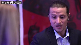 Nympho big-breasted mom screwed in missionary pose and titsjiz