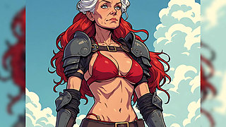 Anime Style Sexy Warrior MILFs
