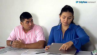 The Big Ass Secretary Girl Failed at Her Job