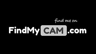 Skinny British Blonde Strips on Webcam