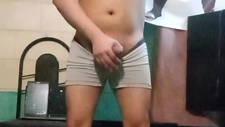 Jesus in boxer pulling his penis chapter 14