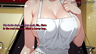 Horny Yumeko drains you and your cock out (Sex JOI)