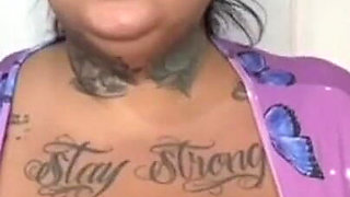 Plus-size Woman Sucking on Her Lollipop - Full Version