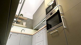 Tough gill at short skirt movie