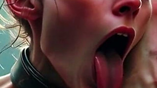 Thin Girl Obsessed with Fat Feet - Licking Huge Soft Soles