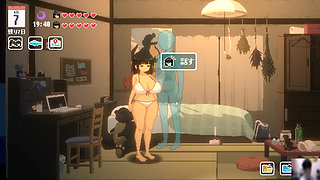Japanese Step-sisters are fucked in a freeuse fantasy by their visiting stepbro!!
