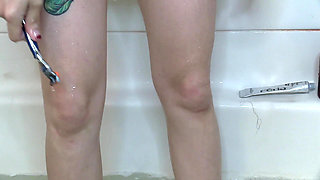 Extreme Close up Shaving-wmv