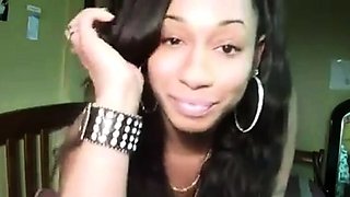Sidney Starr's Black ASS Twerk - Interracial Cam Show