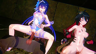Honkai Impact - Seele Vollerei BBC Rough Sex - 3D Hentai Animations