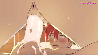 Fern's Birthday - Huge Cum Inside ( Hentai )