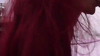 MILF with Perfect Tits Gives a Blowjob with a Huge Cumshot in Her Throat