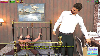 Alice in Wonderland by Slow Games - Old Man Creampies Young Lady 11