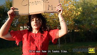Shame4k. he just did what was written and creampied her