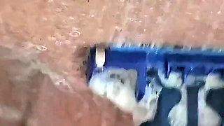 Shaving His Dick Before Our Shooting
