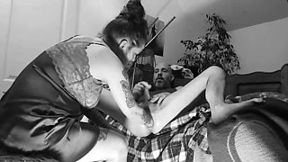 Tatianal's Foot Fisting Femdom Domination – French Mistress Punishes With Toes