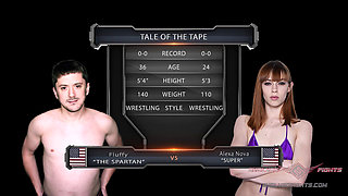 Alexa Nova Vs Fluffy