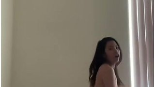 18yo Filipina Skinny Teen Rides A Brazilian Dick Cowgirl And Makes Him Cum On A Happy End